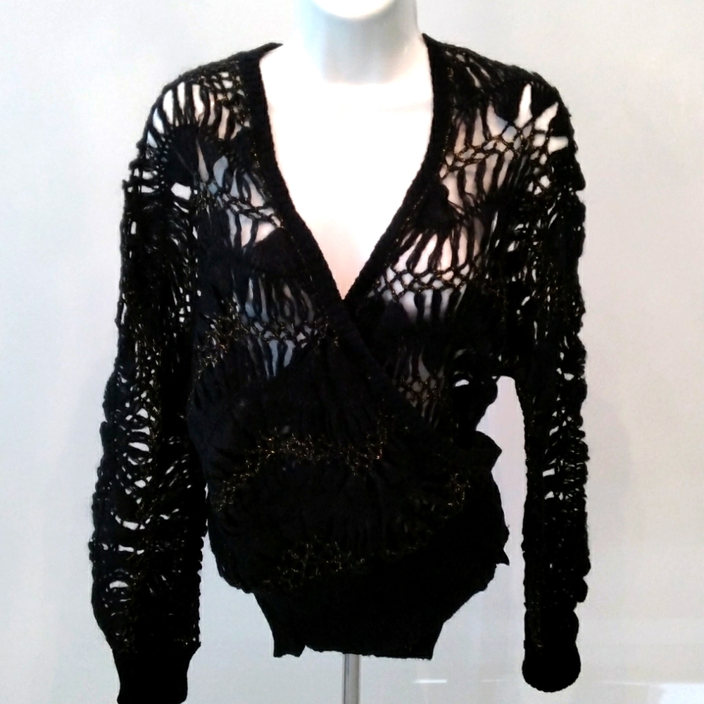 NWT Crochet Wrap